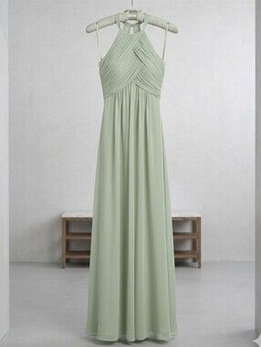 Mori Lee Dress Gown Moss Green Size 16